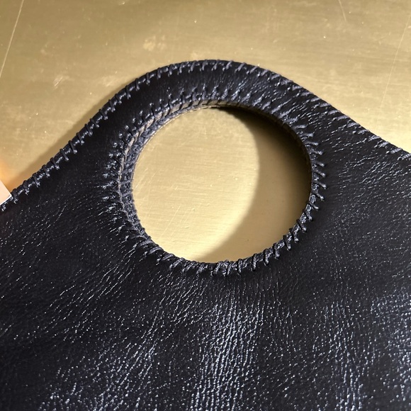 Patricia Nash Heritage Black Leather Handbag - Picture 6 of 11